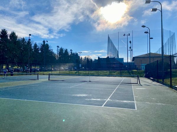 Seattle Tennis Courts at Jefferson Park