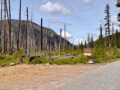 Parking area at Entiat Falls