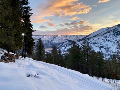 Snowmobiling