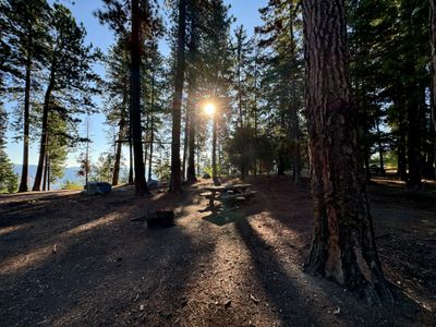 Typical campsite - Campsite 4