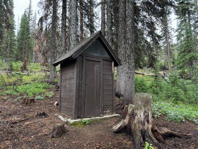 Pit toilet