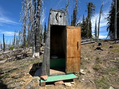Pit toilet