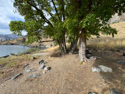 Campsite 4 at Mitchell Creek Campground