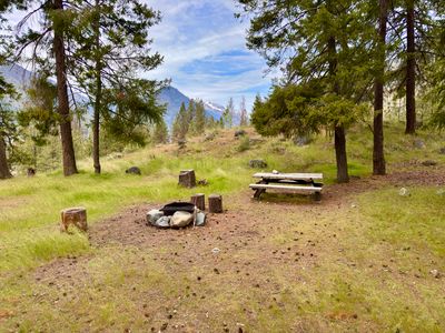 Campsite 3 at Prince Creek Campground