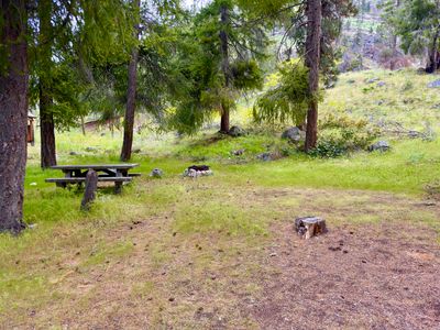 Campsite 4 at Prince Creek Campground