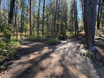 Typical campsite - Campsite 4