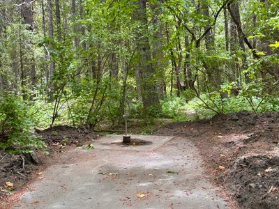 Potable water supply at Eightmile Campground