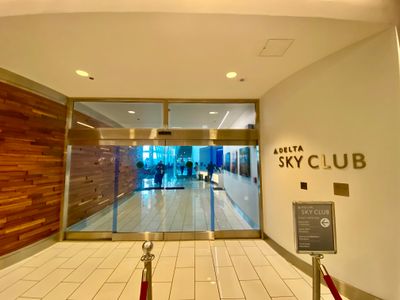 Delta Sky Club at Seattle airport