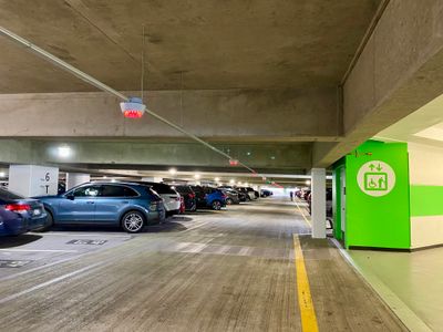 Seattle airport parking garage connection