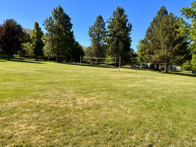 Grass Volleyball Court