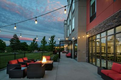Hilton Garden Inn on the Columbia riverfront in downtown Wenatchee, Washington