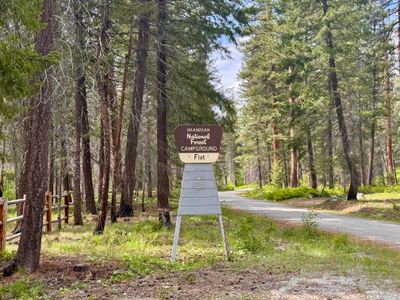 Flat Campground entrance off Forest Road 5130