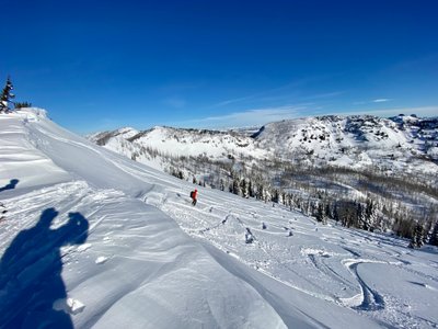 Heading down into Cement Basin