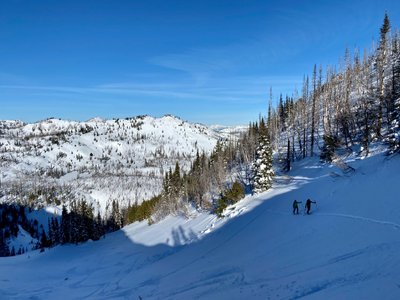 Skinning up to the saddle