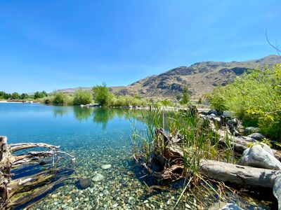 Frank's pond in Beebe Springs