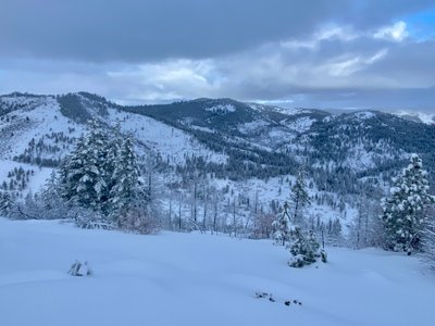 Looking North from the high point