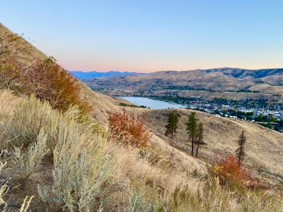 First view of Lake Chelan