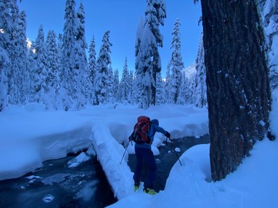 Log crossing
