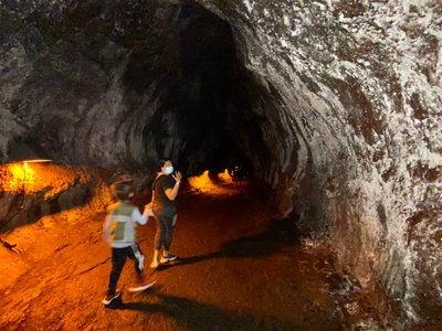 In the Thurston Lava Tube