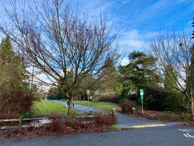 Start of the Interurban North Trail