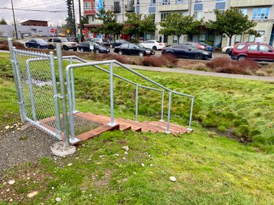 Stairs to nowhere