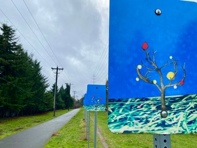 More art along Interurban North Trail