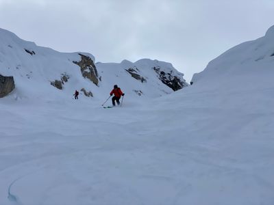 Coming down the North Shoulder