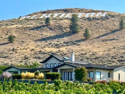 Penticton sign on Munson Mountain