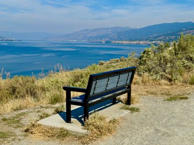 Bench on the KVR trail