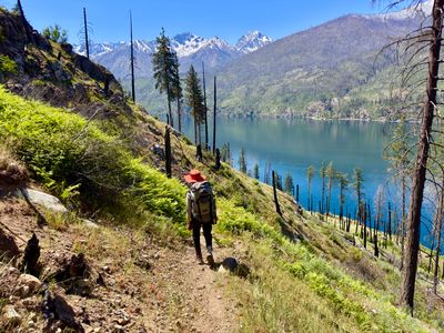 Back to hiking after rattlesnake