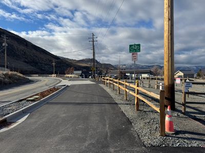 Halfway through the walk