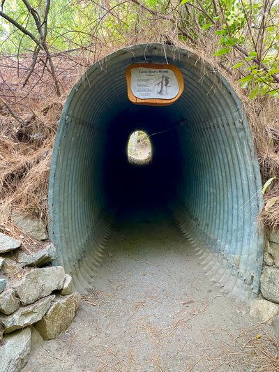 Tunnel underneath South Lakeshore Road