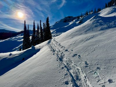Skinning up the main bowl