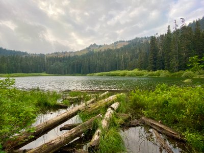 Cottonwood Lake off the Mirror Lake Trail