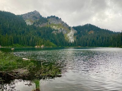 Mirror Lake and Tinkham Peak