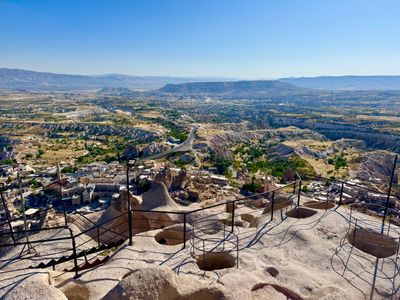 Views from the top of Uçhisar Castle