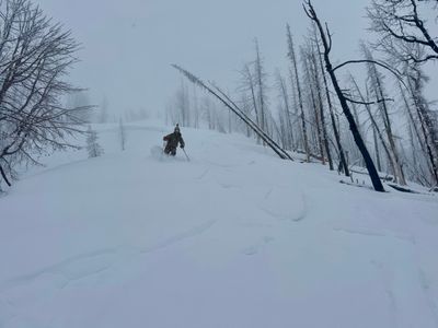 Tim coming down the top