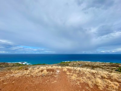 View of the ocean