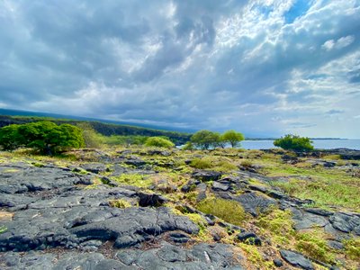 View of Alahaka Bay from the 1871 Trail