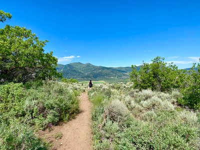 Heading to the TM trail