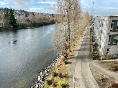 Burke Gilman trail and the Ship Canal