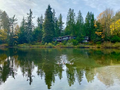 Hidden Lake, which is really a pond