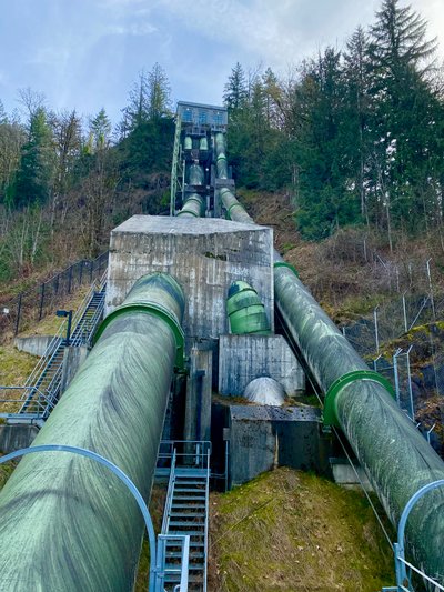 Hyrdo plant at Snoqualmie Falls