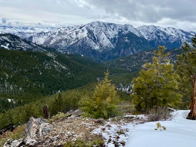View of Tyee Mountain