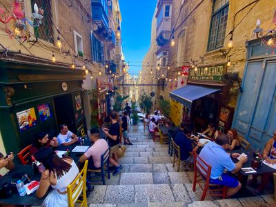 Cool side street in Valletta