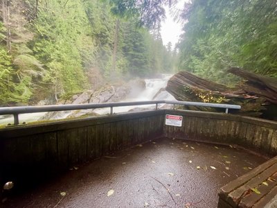 Viewing platform for Weeks Falls